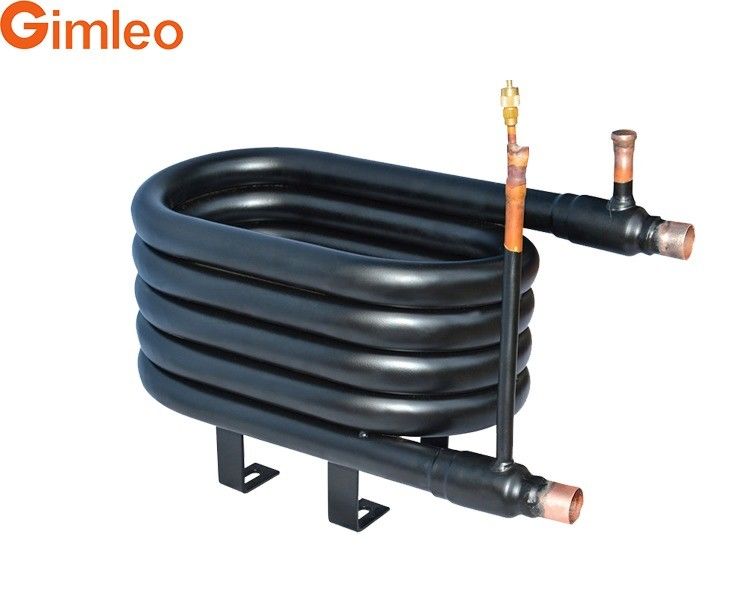 เครื่องแลกเปลี่ยนความร้อนแบบโคกเซียลทองแดงอุตสาหกรรม GY-0200C สําหรับเครื่องหมุน / เครื่องระเหย