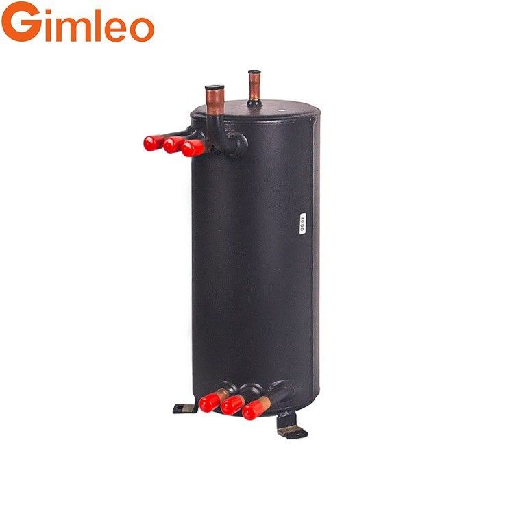 ทองแดง T2 / TP2 ท่อในเปลือกแลกเปลี่ยนความร้อน GAH05-CMF ด้วยความจุในการเย็น 10kw