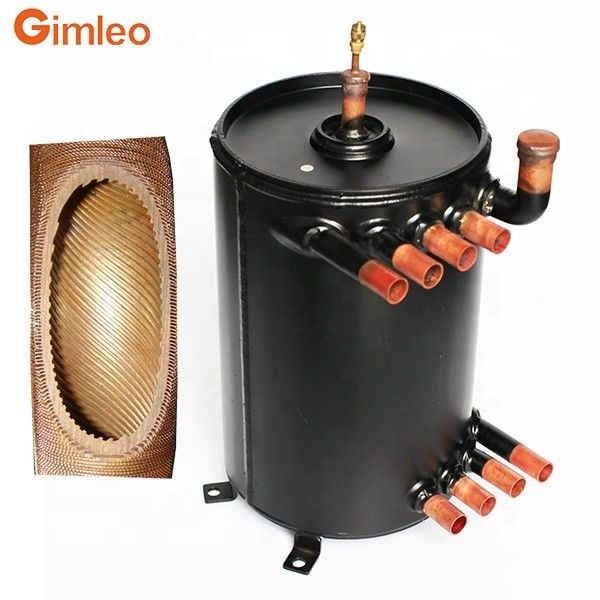 GAK12-CMF-4 Tube Type Heat Exchanger สําหรับระบบการทําความร้อนที่มาจากพื้นดิน ปั๊มความร้อนบ้าน