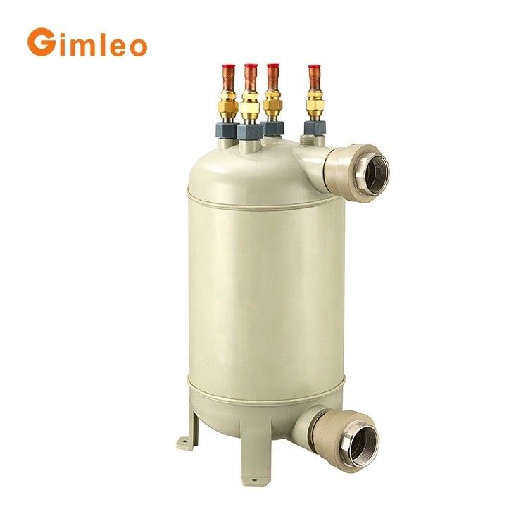 HTS-7 PPR Shell welded 12.7mm ทิเทนเนียมท่อแลกเปลี่ยนความร้อนสําหรับการปรับอุณหภูมิ
