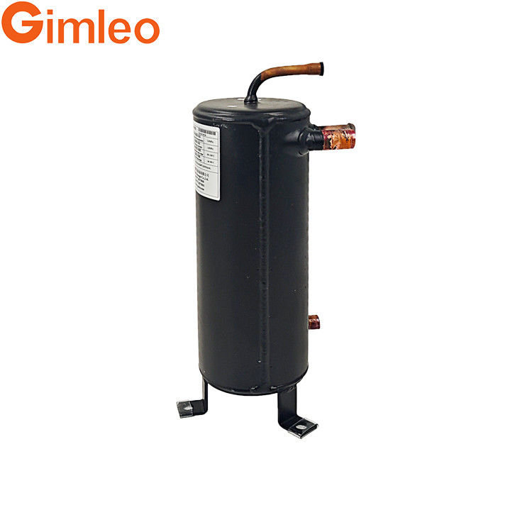 เครื่องแลกเปลี่ยนความร้อนเชลล์และท่อแนวตั้ง 7KW GAH03-CMF ด้วยท่อวัสดุทองแดงที่มีปีก