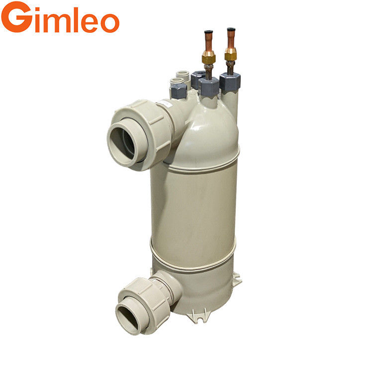 เครื่องแลกเปลี่ยนความร้อนจากไทเทเนียม PPR Shell Water To Water Boiler HTS5 ความทนทานต่อการกัดกร่อนในอุณหภูมิสูง