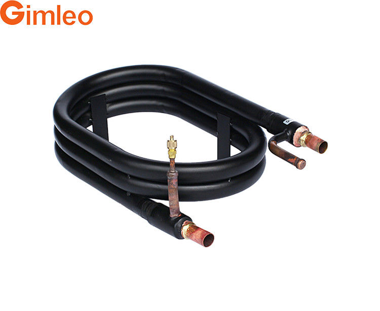 R407c เครื่องแลกเปลี่ยนความร้อนประเภทเครื่องเย็น หลอด U สําหรับการทําความเย็นอุตสาหกรรม ด้วยความดันด้านน้ํา 2.5Mpa