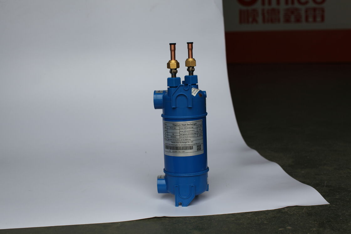 เครื่องแลกเปลี่ยนความร้อนจากไทเทเนียม สําหรับความร้อนระหว่าง 0 และ 40 องศาเซลเซียส ด้วยความต้องการบํารุงรักษาที่ต่ํา