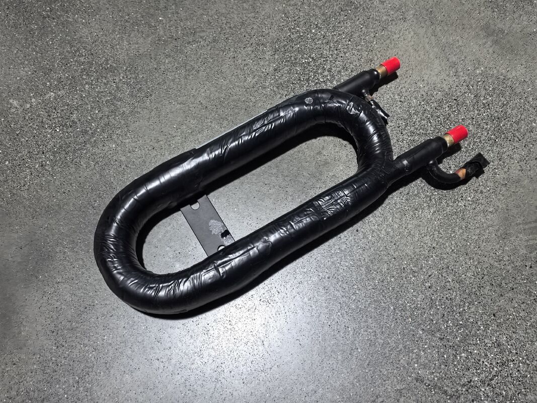 เครื่องแลกเปลี่ยนความร้อนแบบโคอาเซียล อุณหภูมิการทํางาน 20°C ถึง 65°C สูง 520mm และการไหลของน้ํา 3m3/h สําหรับการจัดการความร้อนที่มีประสิทธิภาพ