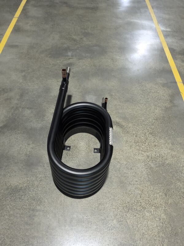 Stainless Steel Coaxial Heat Exchanger with 4.2MPA Max Refrigerant Pressure and Customizable Size 3~20 M for Heat Pump Condenser Applications