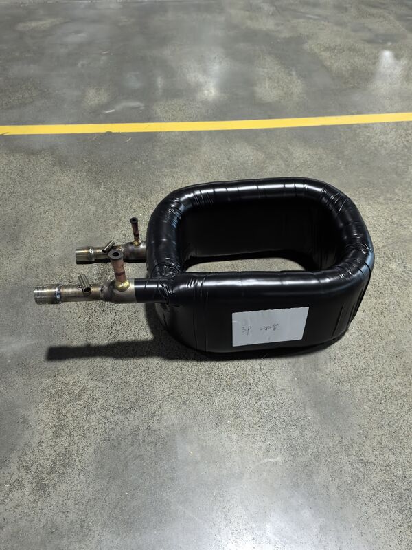 เครื่องแลกเปลี่ยนความร้อนแบบโคอาเซียลความบํารุงรักษาที่ต่ํา ด้วยความดันด้านน้ํา 1.0MPa และช่วงอุณหภูมิที่กว้าง -20°C ถึง 150°C