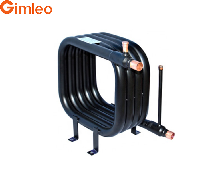 เครื่องแลกเปลี่ยนความร้อนคอยล์โคแอกเซียล Miniwatt รุ่น Z18 ผลิตจากทองแดงทนทานสำหรับปั๊มสารทำความเย็น
