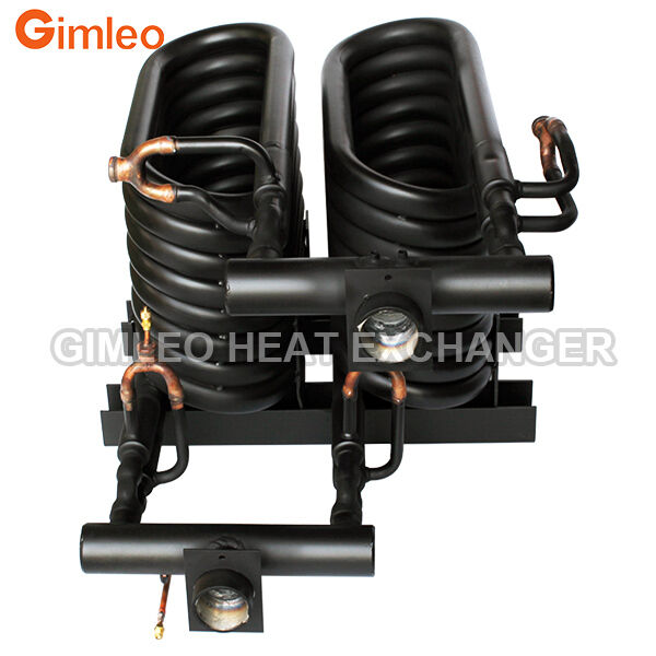 20HP 70KW 240000 BTU คอนเดนเซอร์ระเหยหลอดในหลอดแลกเปลี่ยนความร้อน COAXIAL HEAT EXCHANGER สำหรับ HVACR