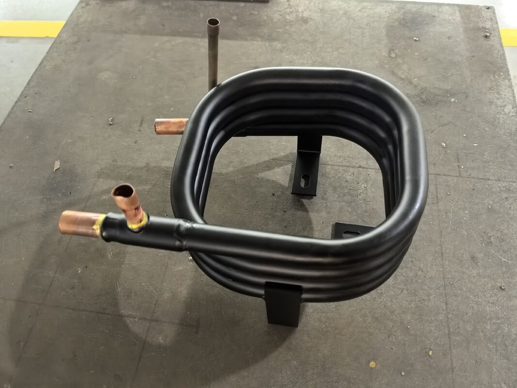 Tube In Tube Coaxial Installation Type Tube In Tube Heat Exchanger Featuring Inner Tube Thickness 06mm เหมาะสําหรับการแปรรูปเคมี